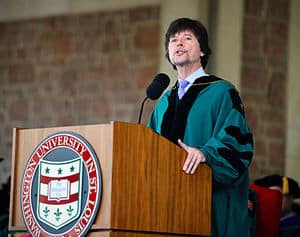 Ken Burns charges Wash. U grads to work towards eradicating racism