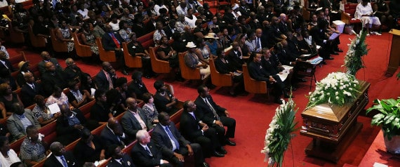 Hundreds Attend First Funeral For Charleston Church Shooting Victims