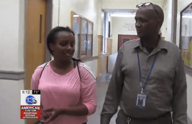 Valedictorian Gives Graduation Speech At School Where Dad Is Custodian, Thanks Him For Sacrifices