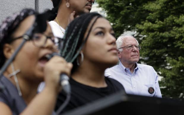 Bernie Sanders Vows To Better Address Racism