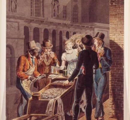 In a Scene of Daily Life in 19th-Century Philly, a Black Oyster Vendor Takes Center Stage