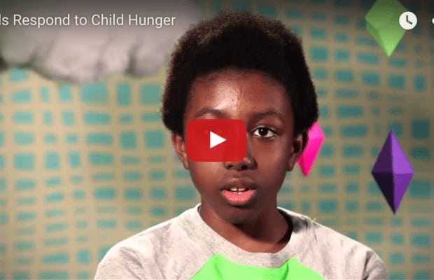 Kids Respond to Child Hunger