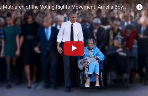 The Matriarch of the Voting Rights Movement: Amelia Boynton Robinson