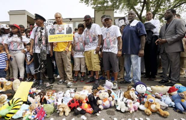 Ferguson Marks One Year Since The Death Of Michael Brown