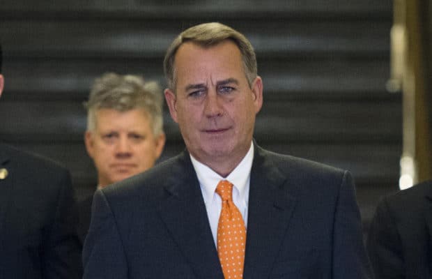 House Speaker John Boehner To Resign From Congress In October