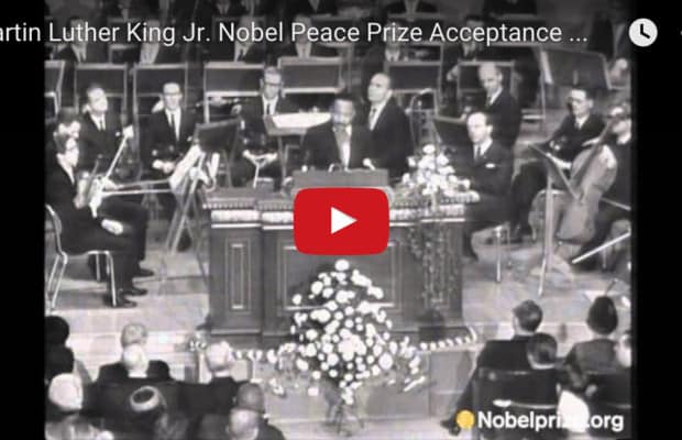 Martin Luther King Jr. Nobel Peace Prize Acceptance Speech