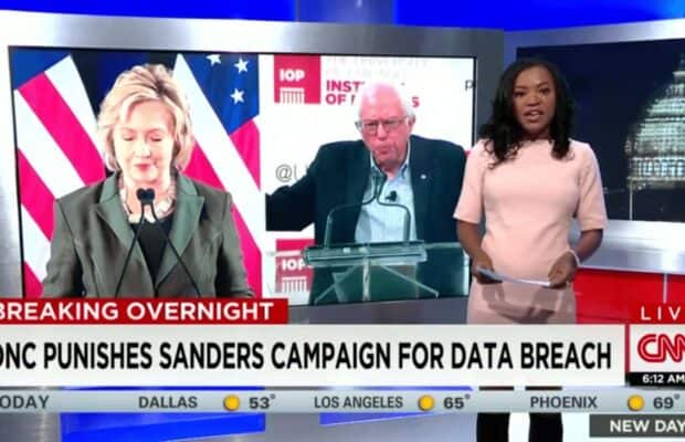 DNC slaps Sanders campaign over data breach