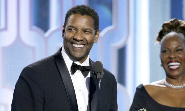 Denzel Washington Brings Whole Family On Stage To Accept Cecil B. DeMille Award