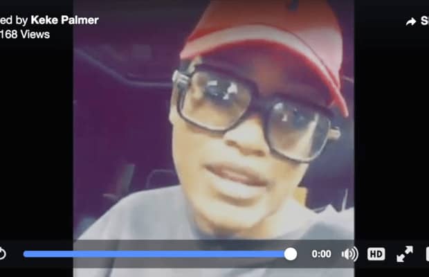 Keke Palmer’s Inspiring Pep Talk Will Guide You Through 2016