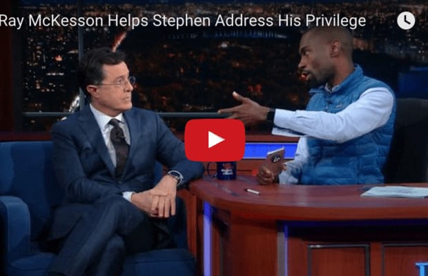 DeRay McKesson Helps Stephen Address His Privilege