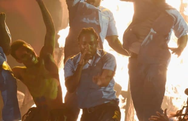 Kendrick Lamar’s Grammy 2016 Performance Sets The Stage On Fire