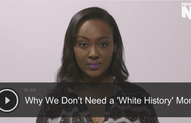 Why We Don’t Need A White History Month