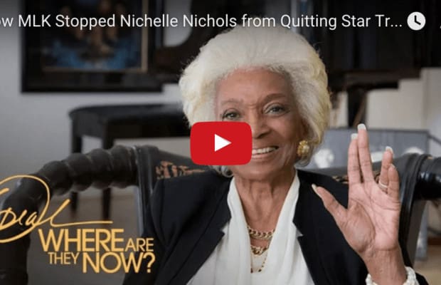 How MLK Stopped Nichelle Nichols from Quitting Star Trek