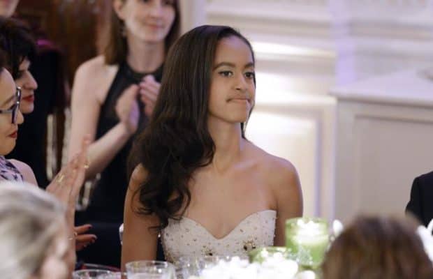 Malia and Sasha Obama Attend Their 1st State Dinner; President Says ‘They Grow Up Too Fast’