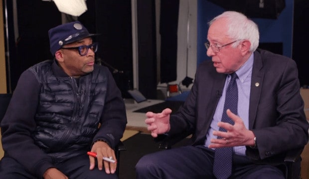 Bernie Sanders Tells Spike Lee What Black Lives Matter Means To Him