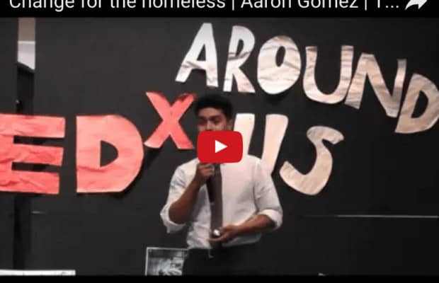 Change for the homeless | Aaron Gomez | TEDxSanMiguelHighSchool