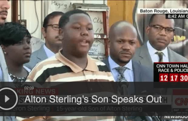 Alton Sterling’s Son: ‘My Father Was A Good Man’