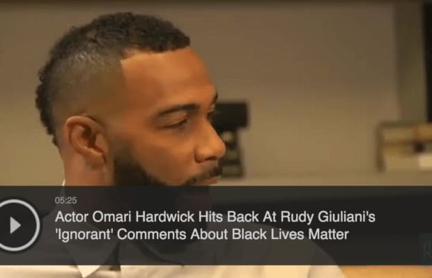 Omari Hardwick Responds To Rudy Giuliani’s ‘Ignorant’ BLM Comment