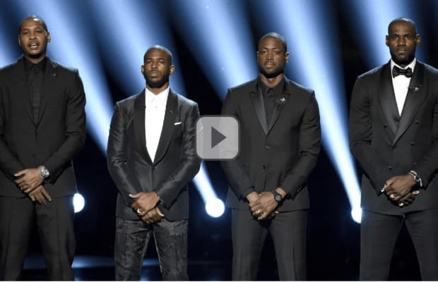 LeBron And Friends Opened The ESPYs With A Speech You Need To Hear