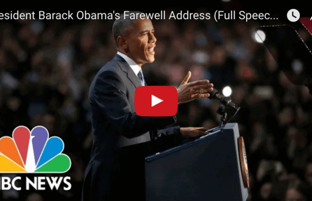 President Barack Obama’s Farewell Address (Full Speech) | NBC News